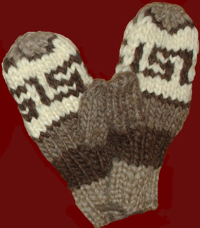 COWICHAN MITTS